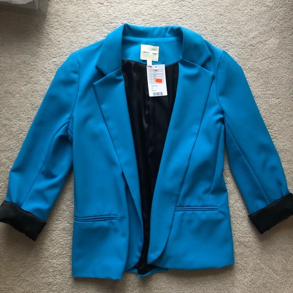 SILENCE + NOISE blue blazer - Picture 11 of 15